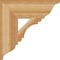 Ekena Millwork Olympic Traditional Rough Sawn Bracket, Western Red Cedar, 6"W x 20"D x 20"H BKT06X20X20OLY01RWR - alternate 4